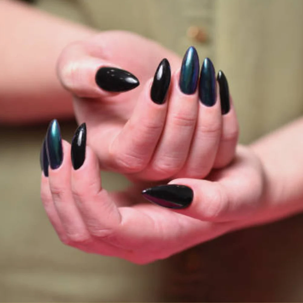 Black Chrome Stiletto