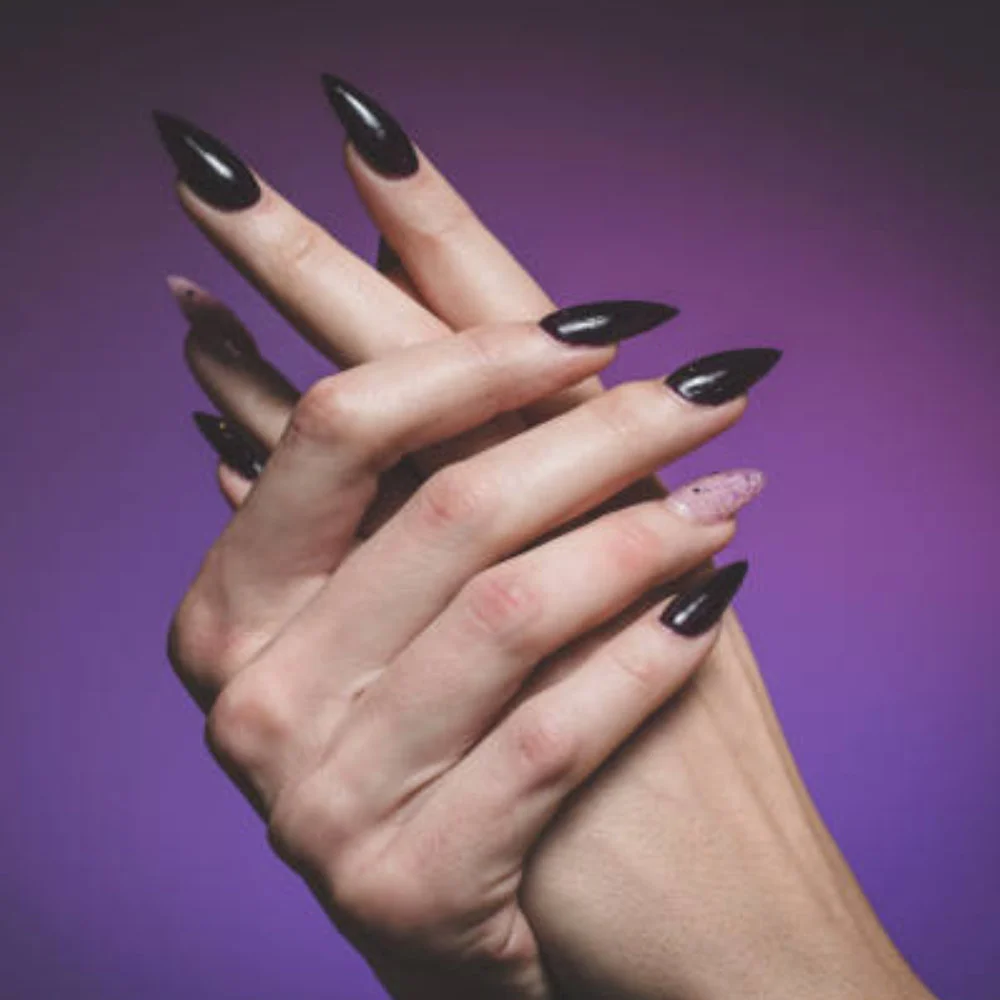 Black Chrome Stiletto