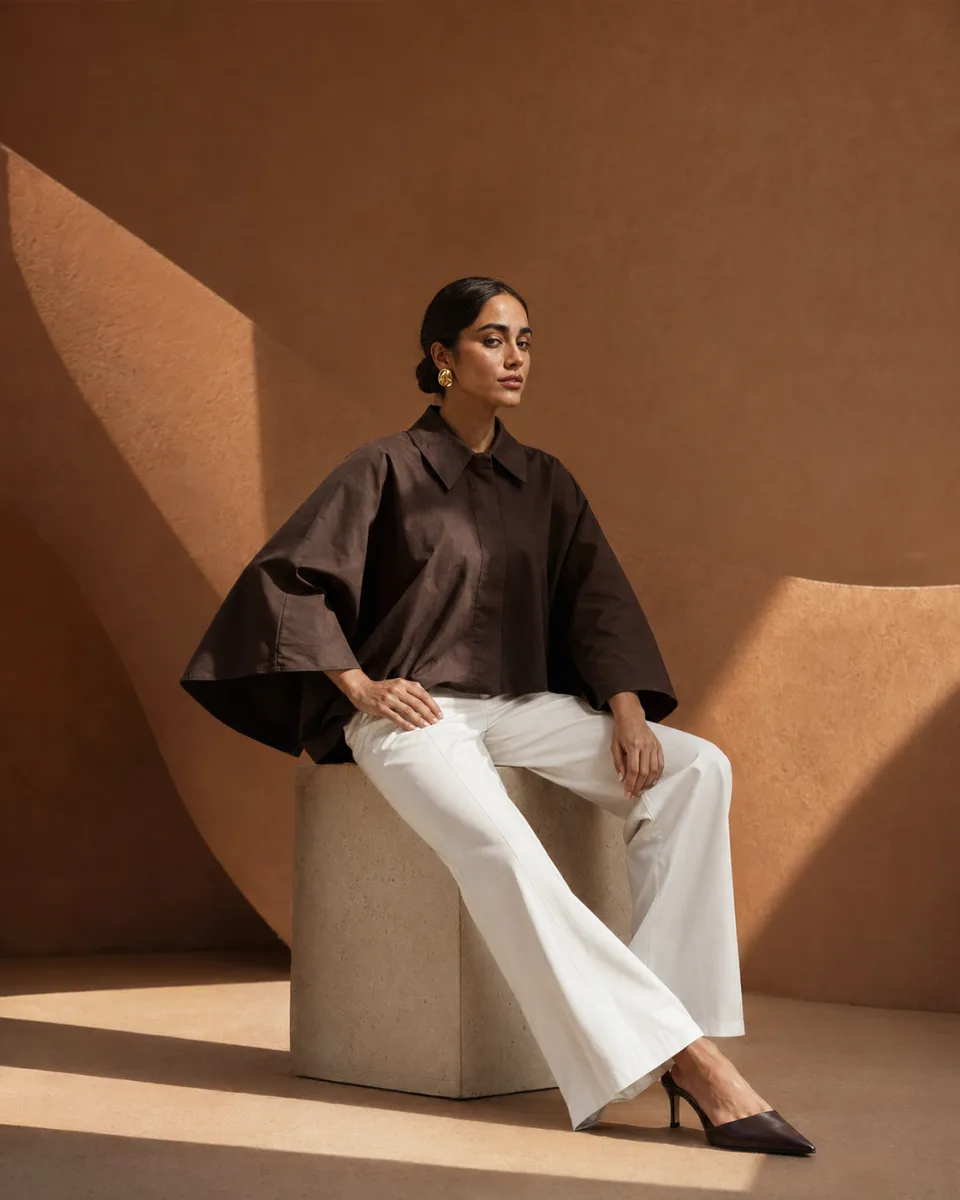 Classic Oversized Blouse